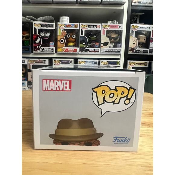 EXCLUSIVE The Thing Trench Coat Fantastic Four Funko Pop Bobblehead #1524 Marvel - Picture 5 of 6